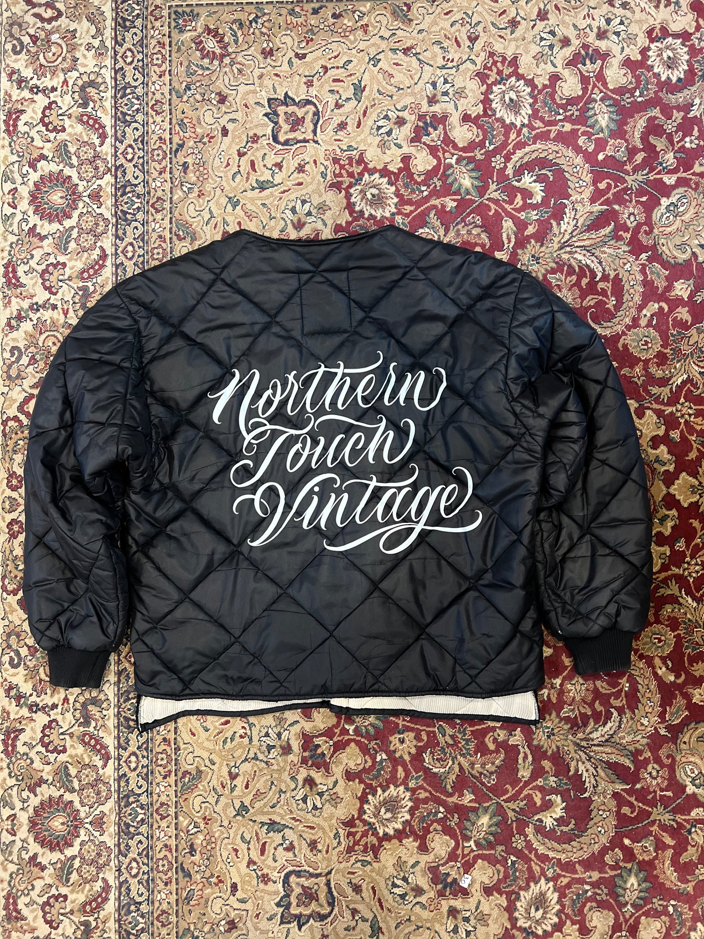 Custom 1 of 1 Cropped Northern Touch Bomber Jacket (L/XL)