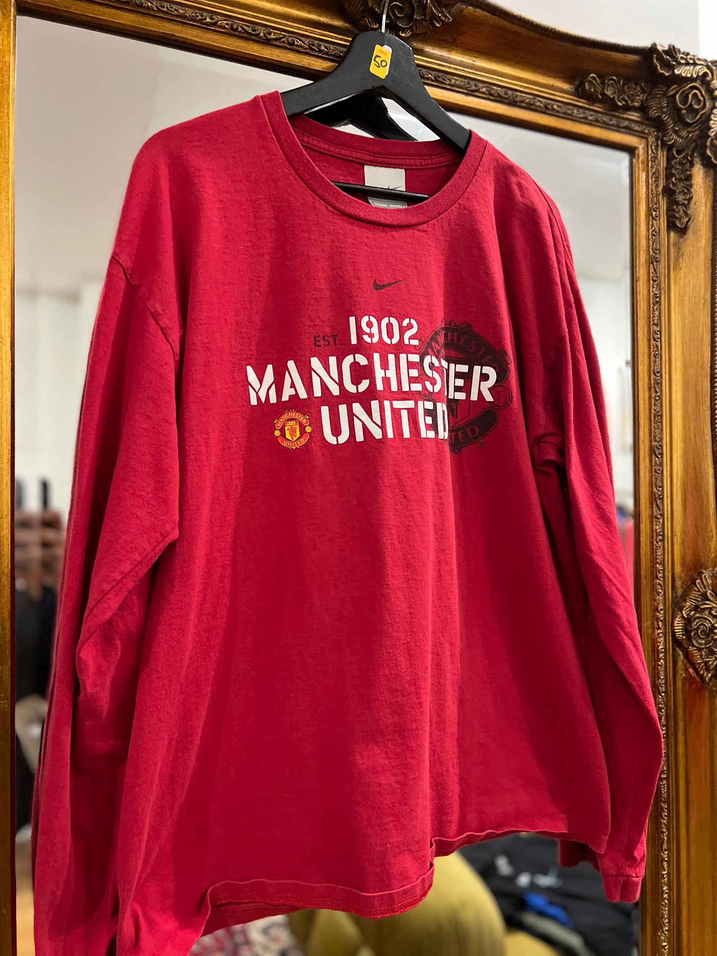 Vintage Nike Manchester United Long Sleeve (L)