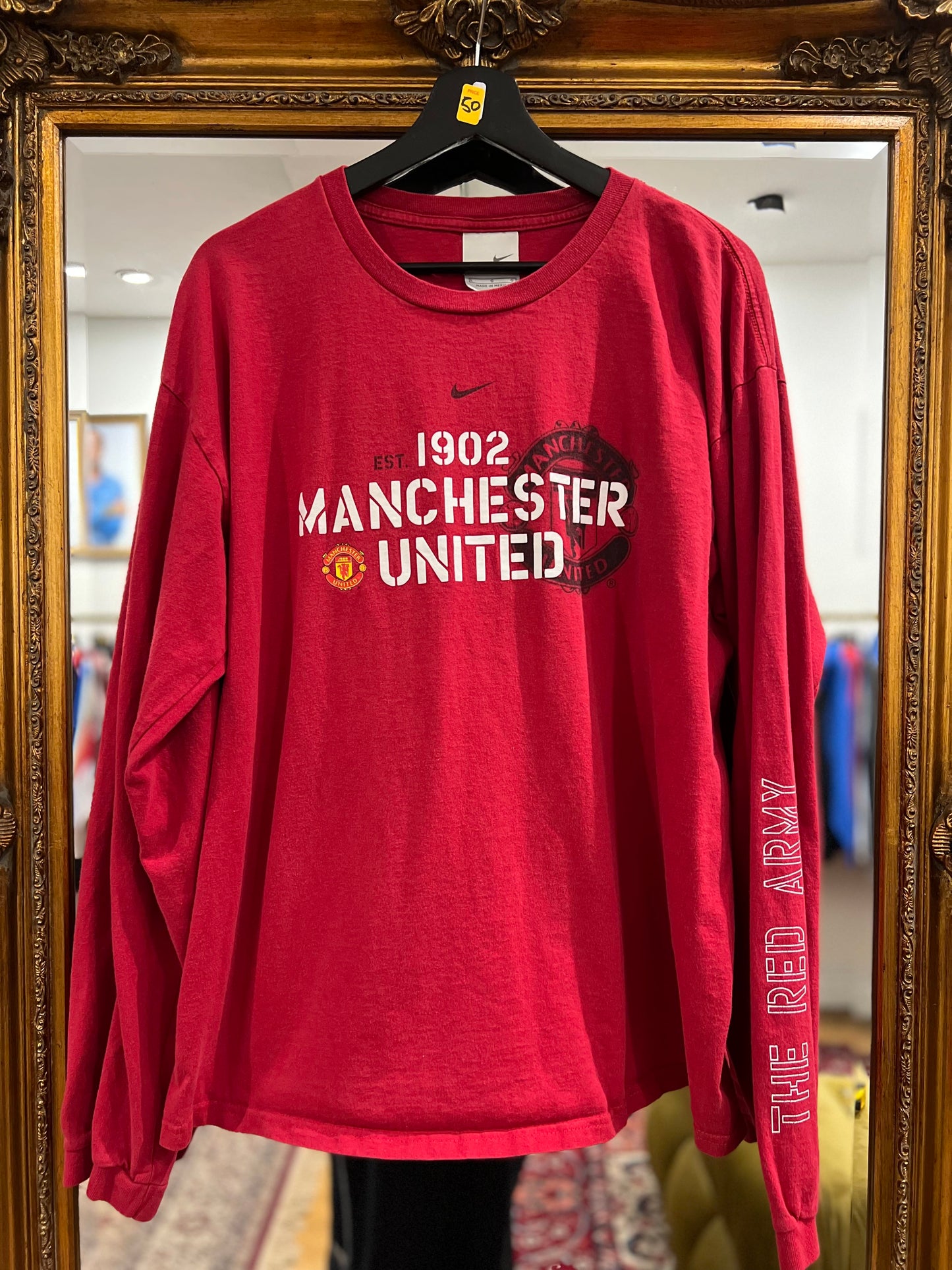 Vintage Nike Manchester United Long Sleeve (L)