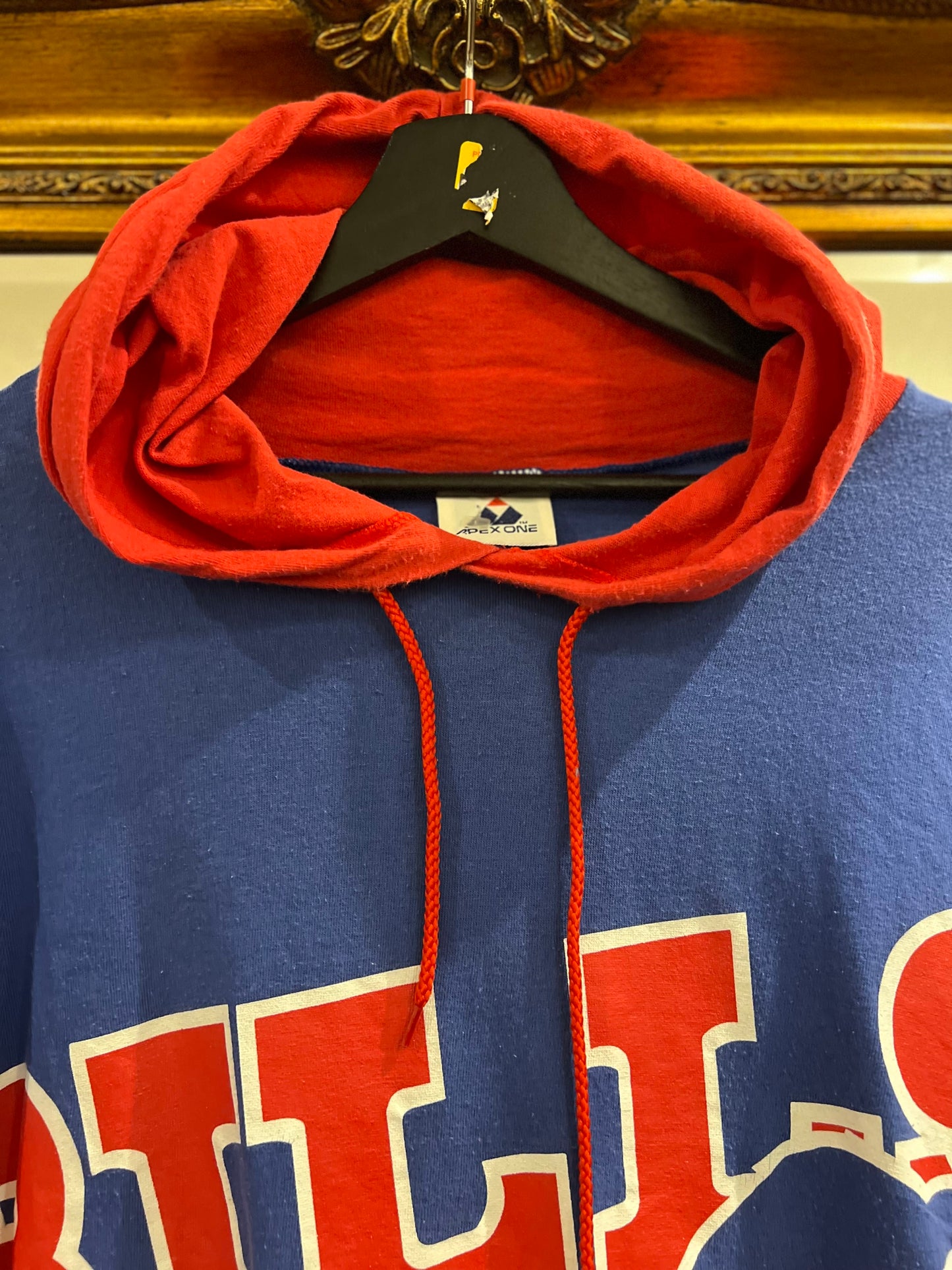 Vintage 90s Buffalo Bills NFL Short Sleeve Hoodie (XL)