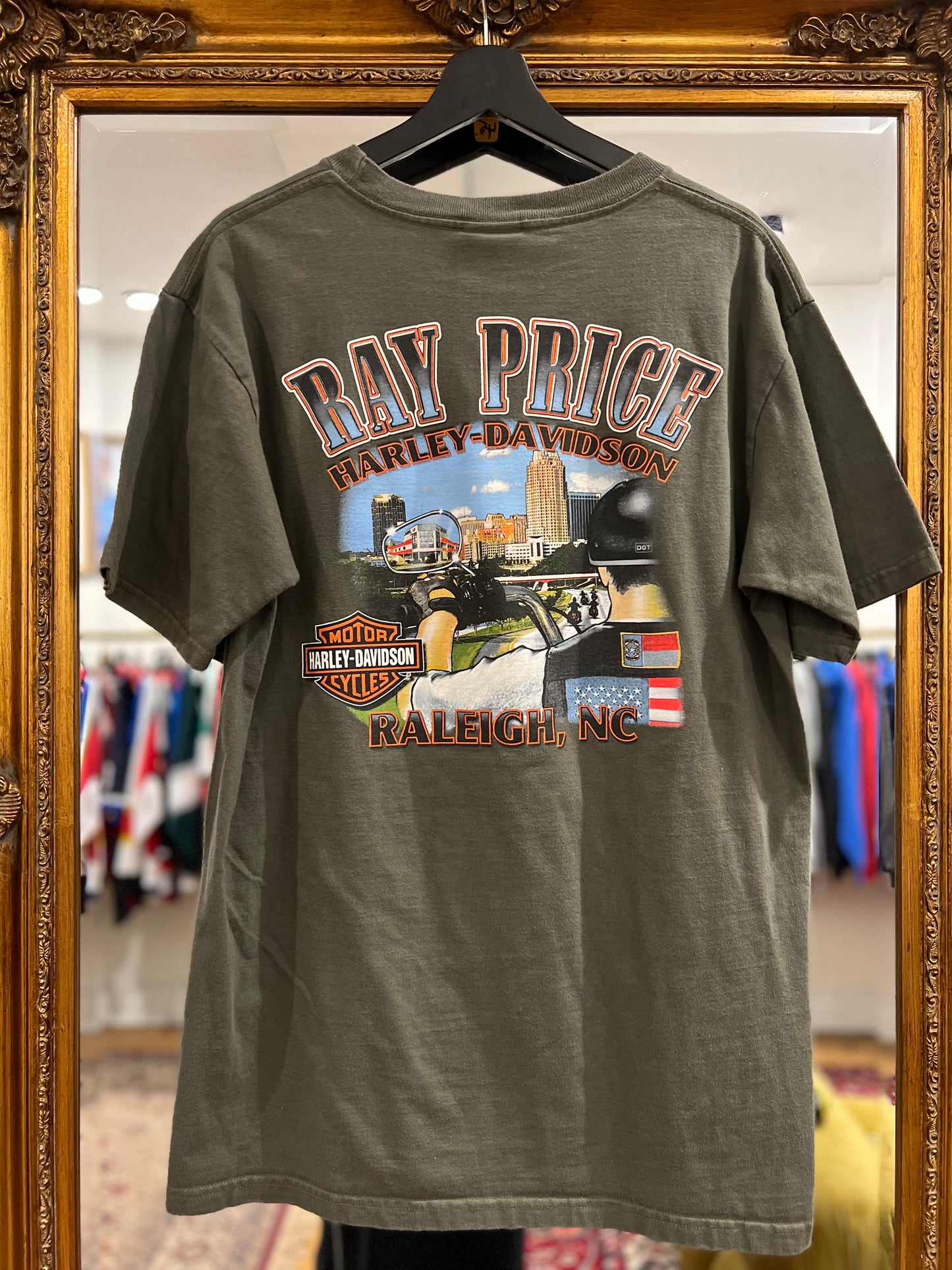 Vintage Harley Davidson Raleigh, NC T-Shirt (L)