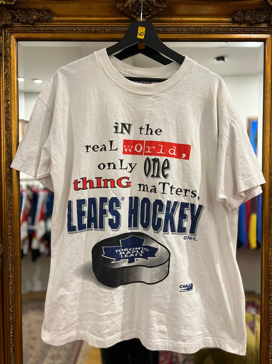 Vintage 90s Toronto Maple Leafs T-Shirt (L)