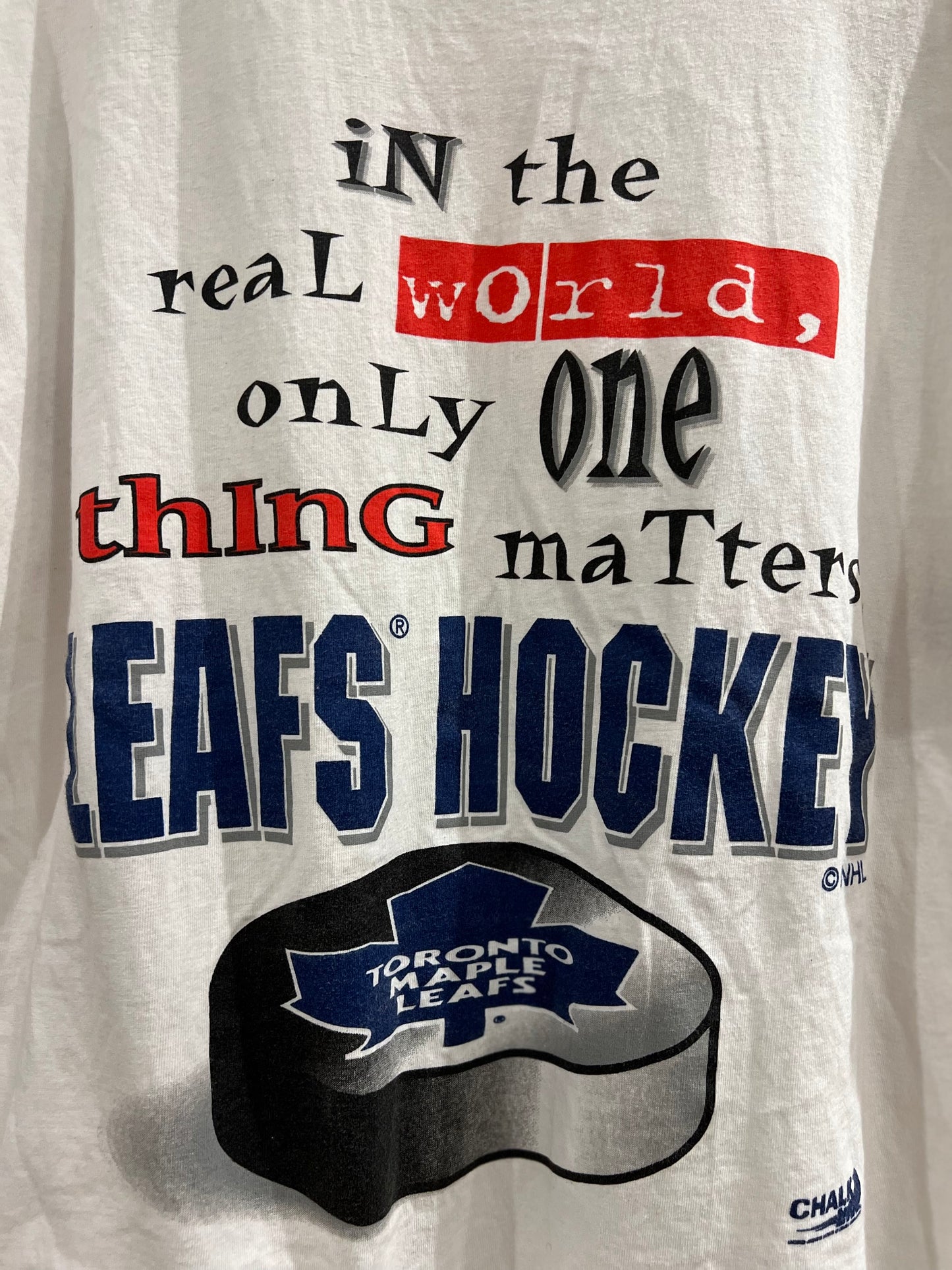 Vintage 90s Toronto Maple Leafs T-Shirt (L)