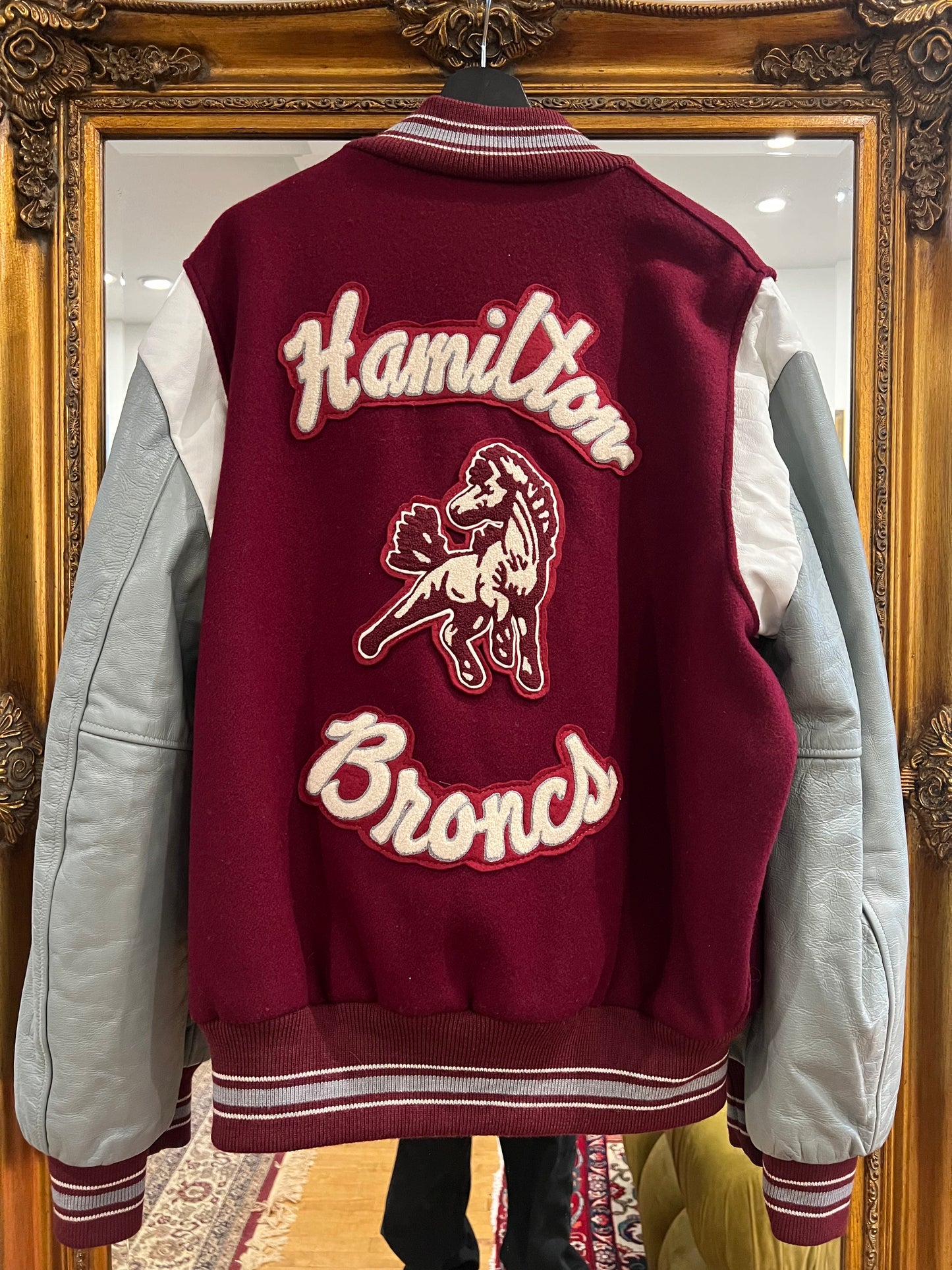 Hamilton Broncs Varsity Jacket (L)