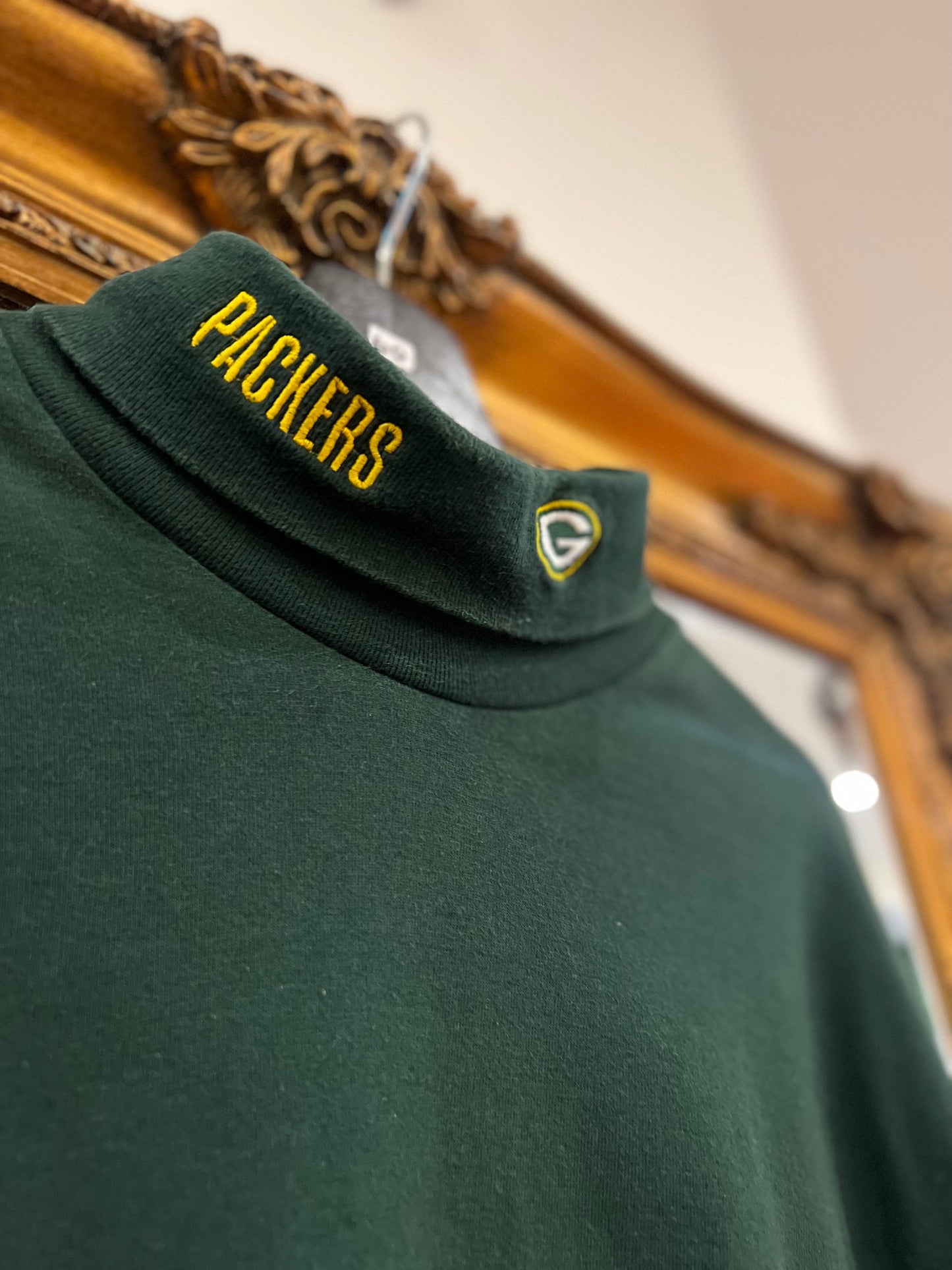 Vintage Green Bay Packers Turtle Neck (XL)