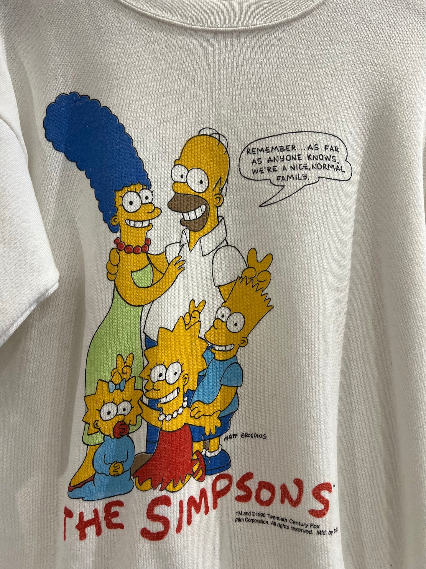 1990 The Simpsons Crewneck (M)
