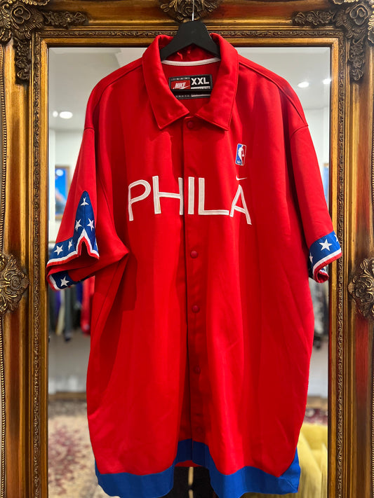 Vintage Philadelphia 76ers Warm Up (XXL)