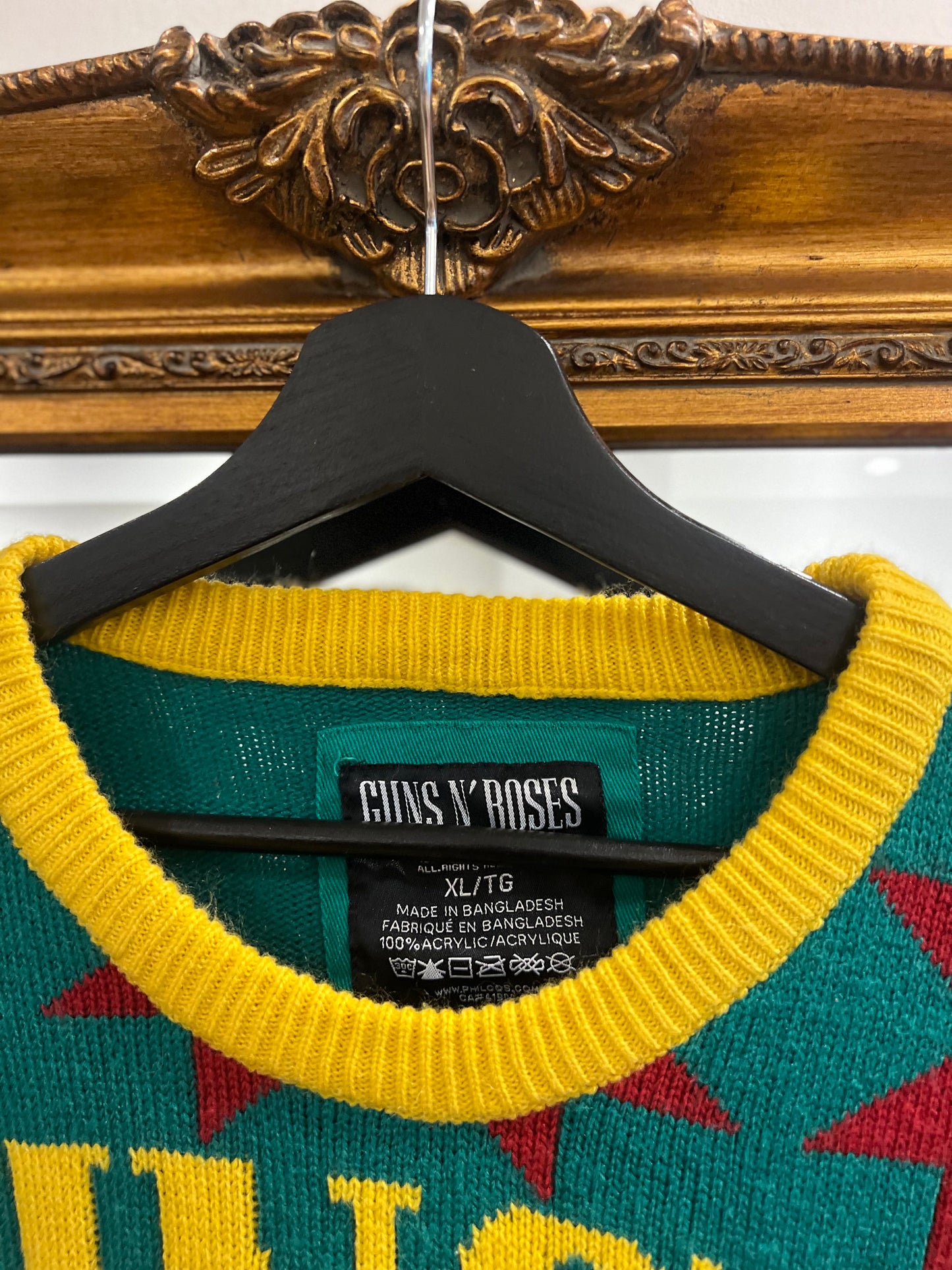 Vintage Guns N Roses Knit Sweater (XL)