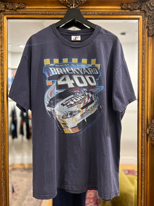 1990 Brickyard 400 Nascar Vintage T-Shirt (XL)