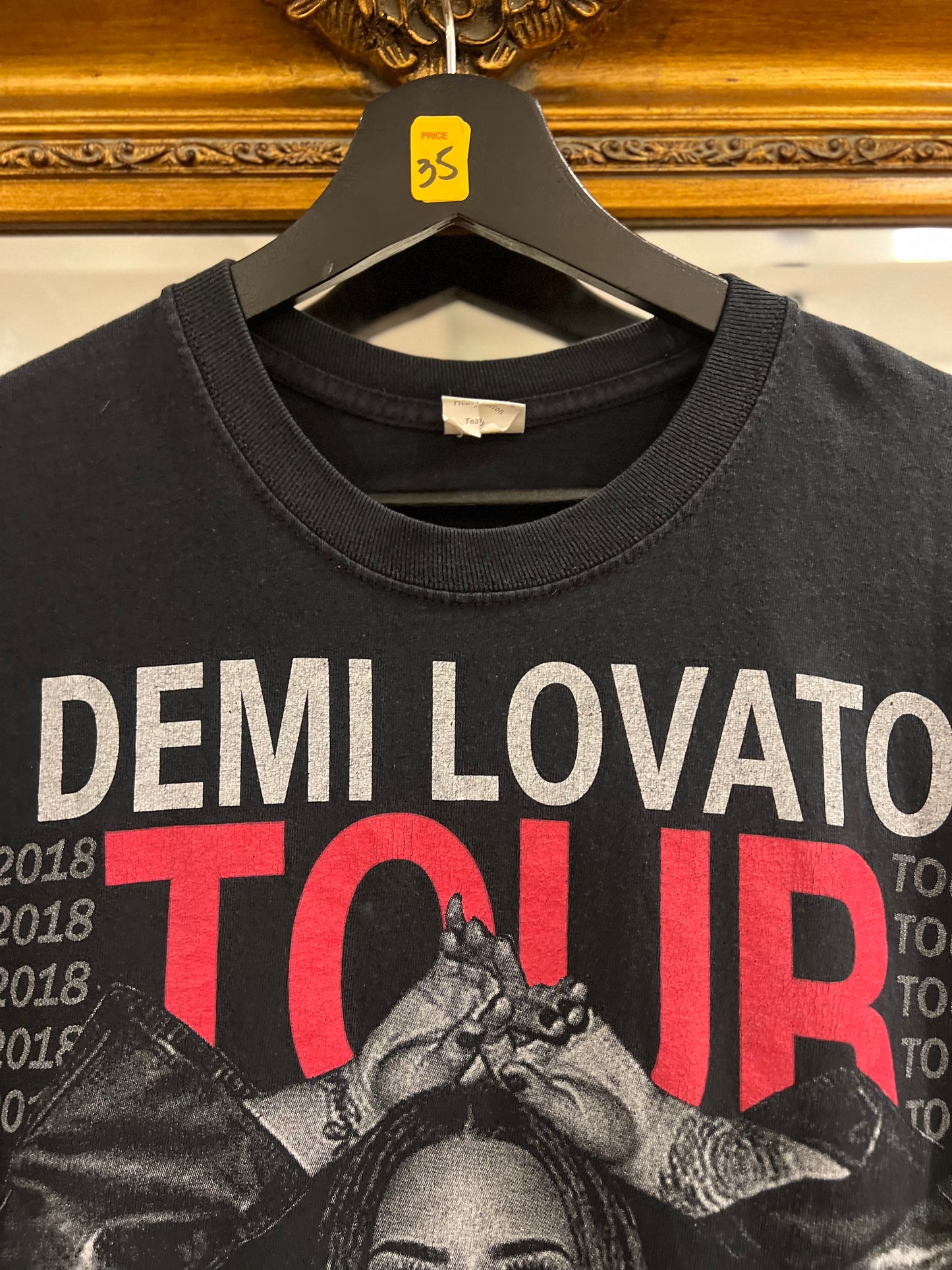 Demi Levato & Dj Khaled Tour Vintage T-Shirt (M)