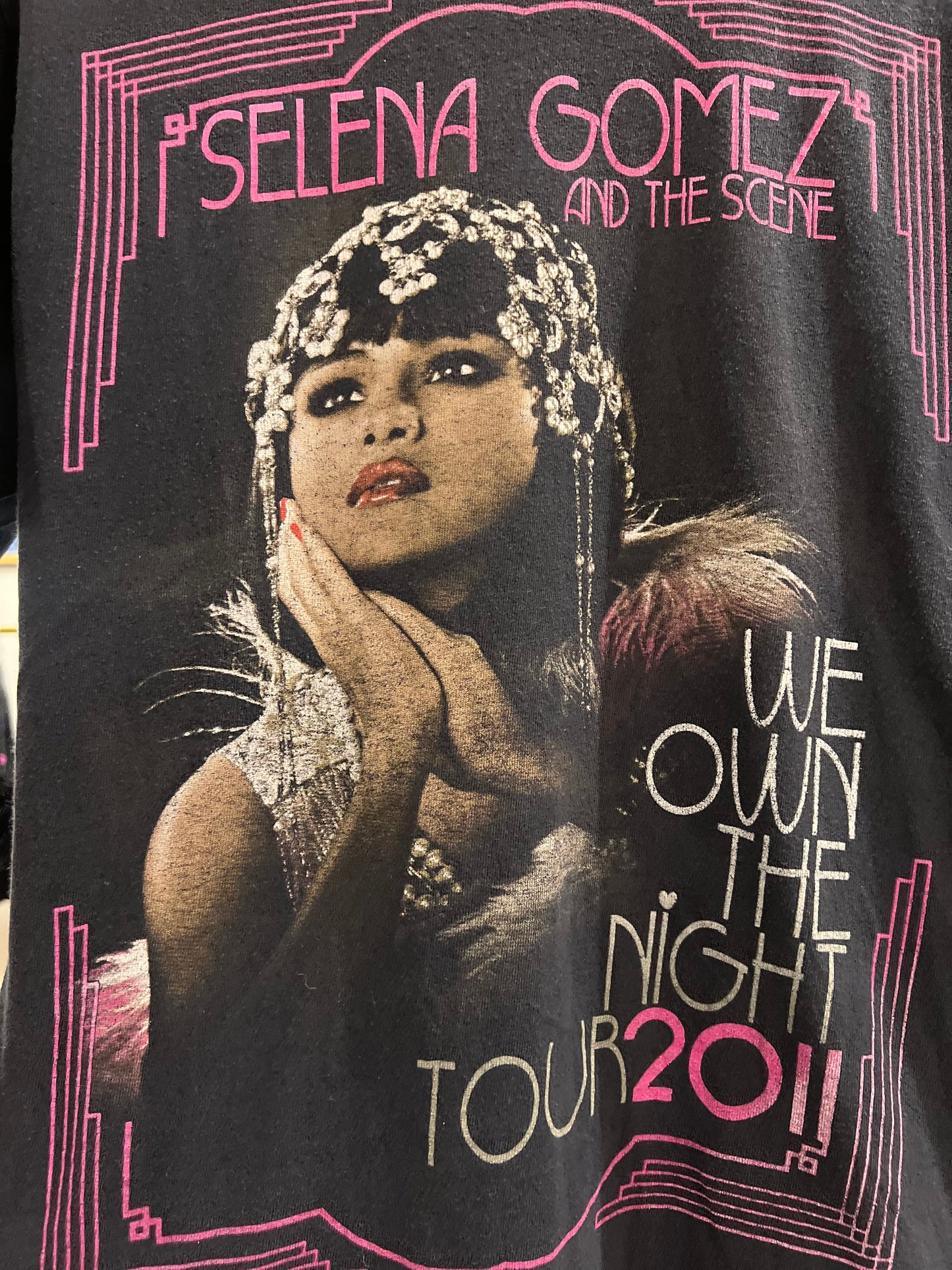 2011 Selena Gomez Tour Vintage T-Shirt (M)