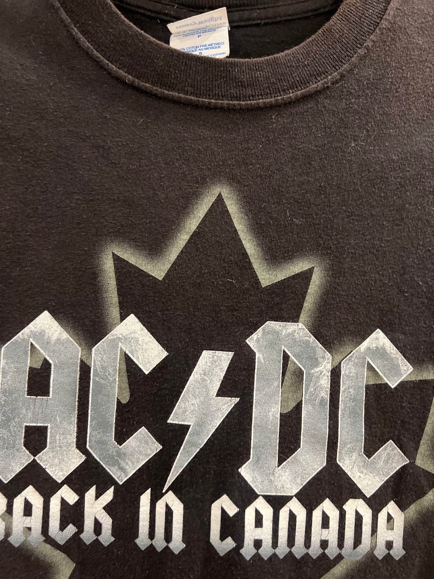 2009 AC/DC Toronto Tour Vintage T-Shirt (S)