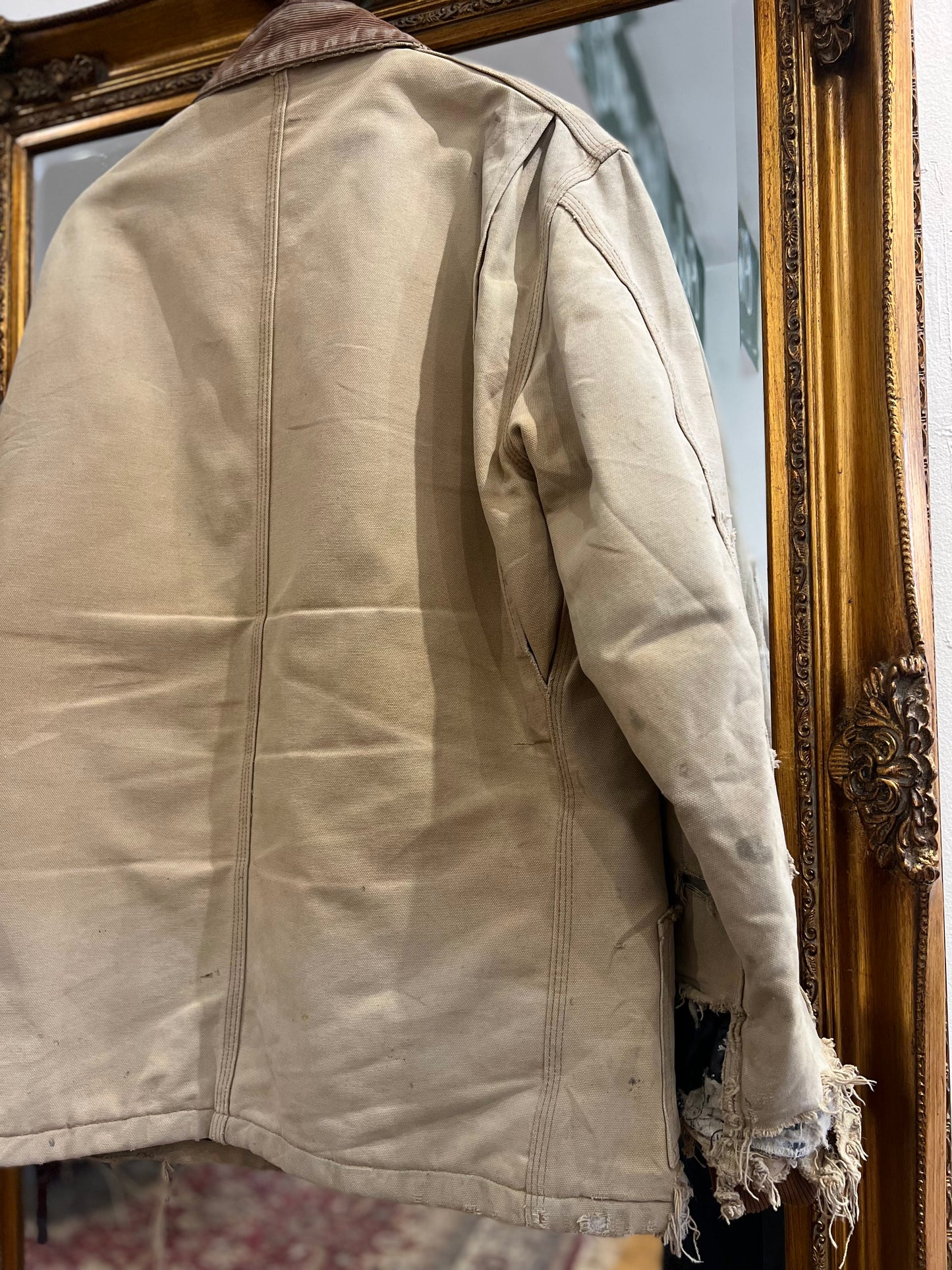 1990s Carhartt Jacket Heavily Distressed (L)