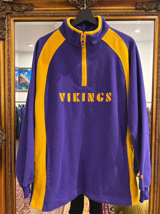 Vintage Minnesota Vikings Fleece Pullover (L/XL)