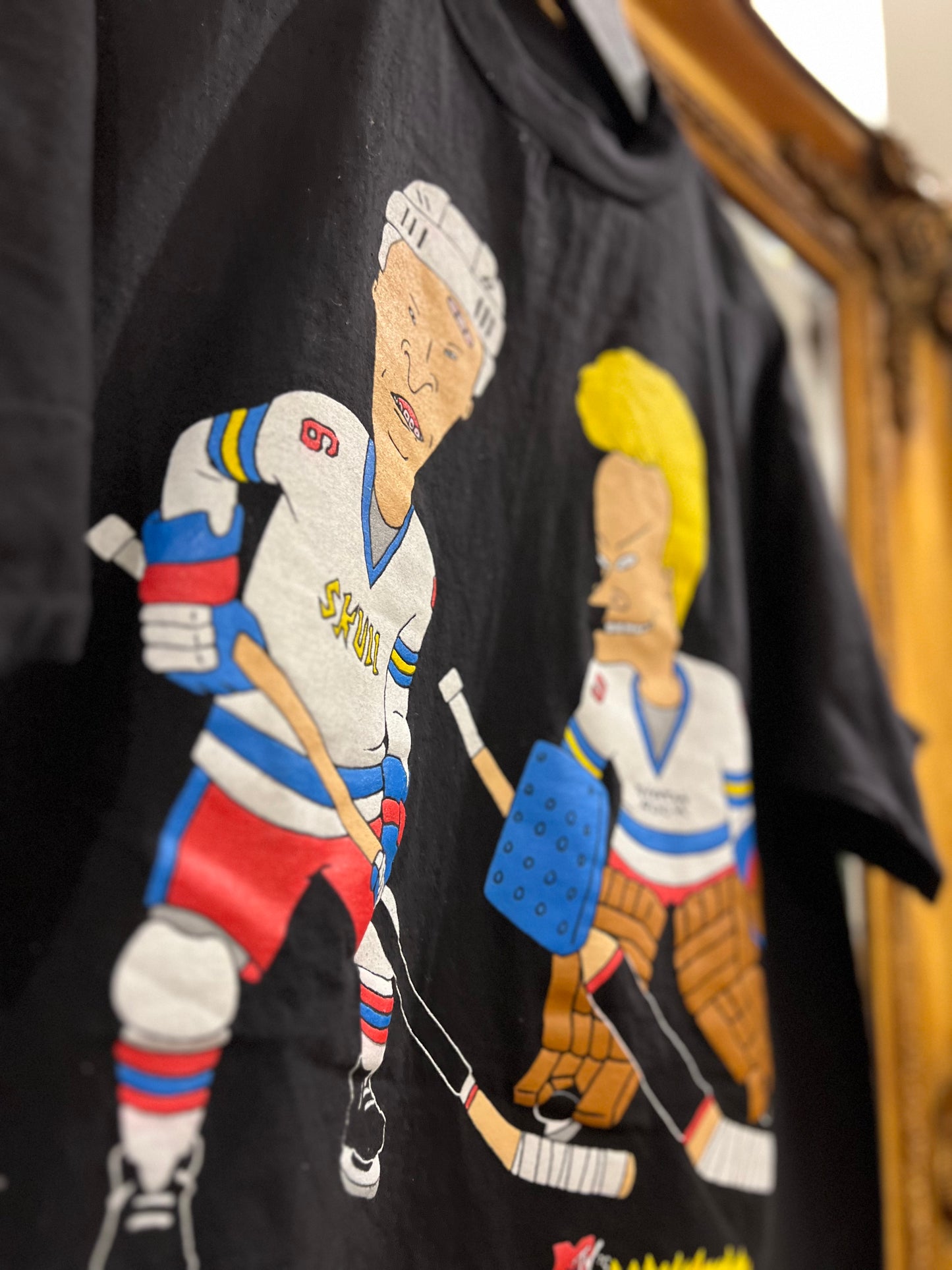 1997 Beavis & Butthead "HOCKEY TEE" Mike Judge MTV (L)