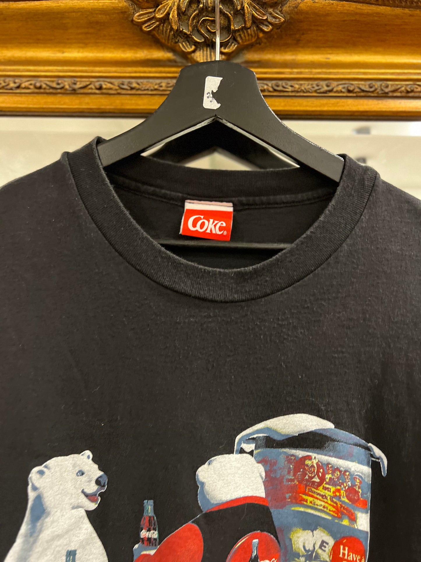 1996 Coke Cola Polar Bear Vintage T-Shirt (XL)