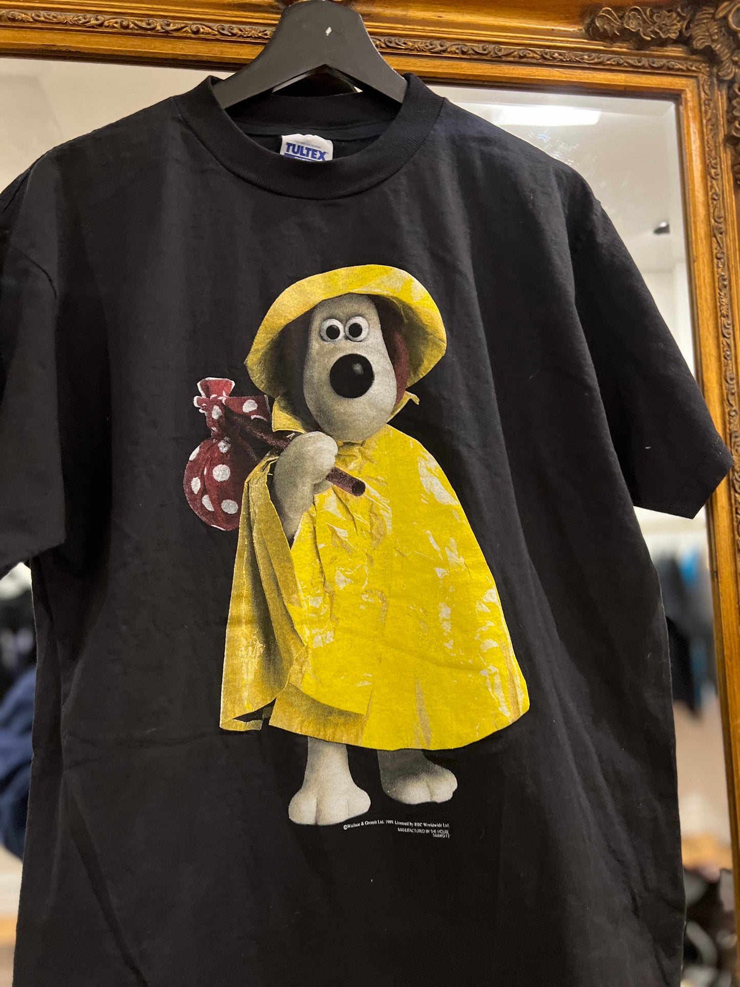 1989 Wallace & Gromit Vintage T-Shirt (RARE) L