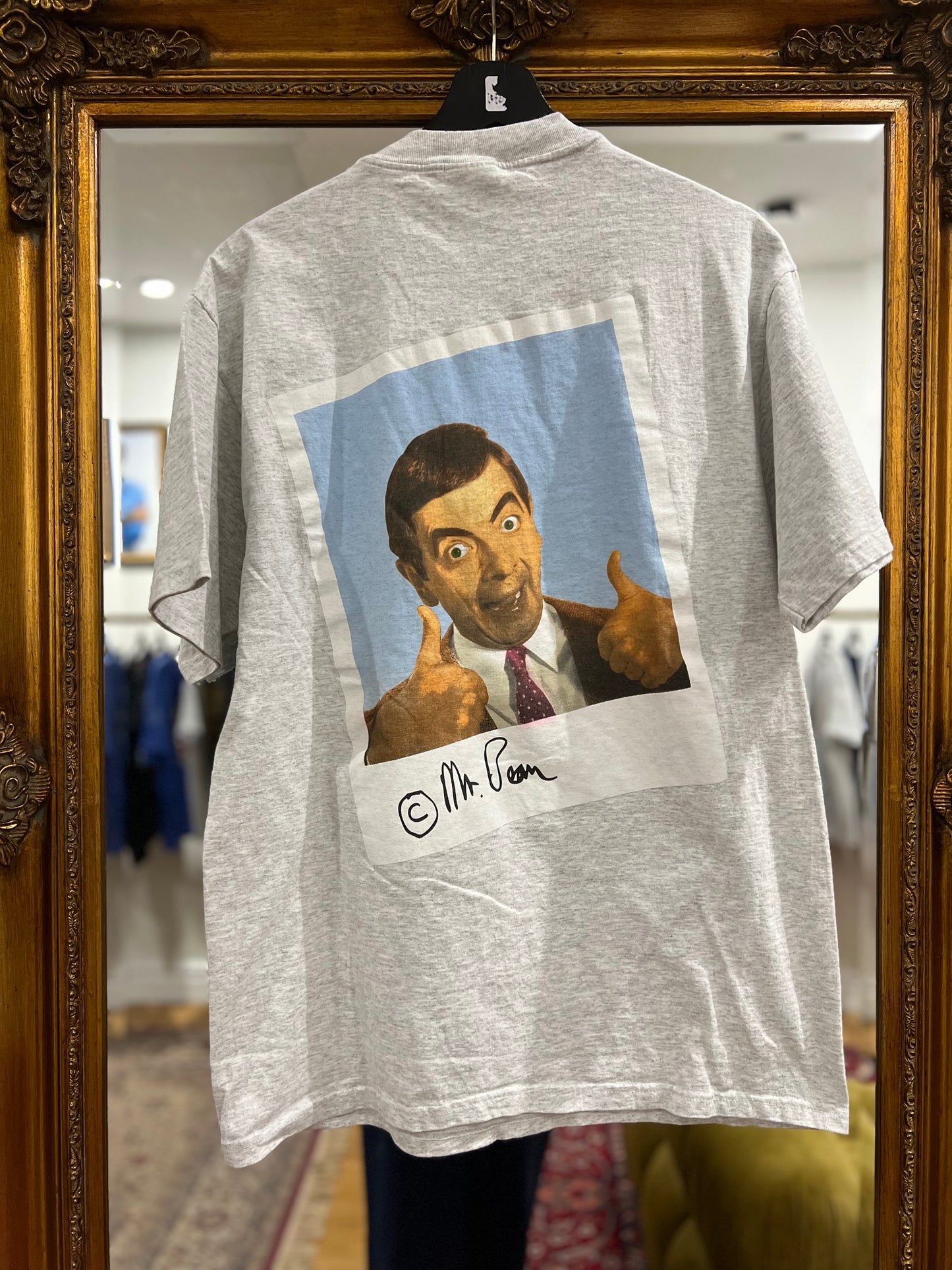 Deadstock 1995 Mr.Bean "Guess Who?" Vintage T-Shirt (L)