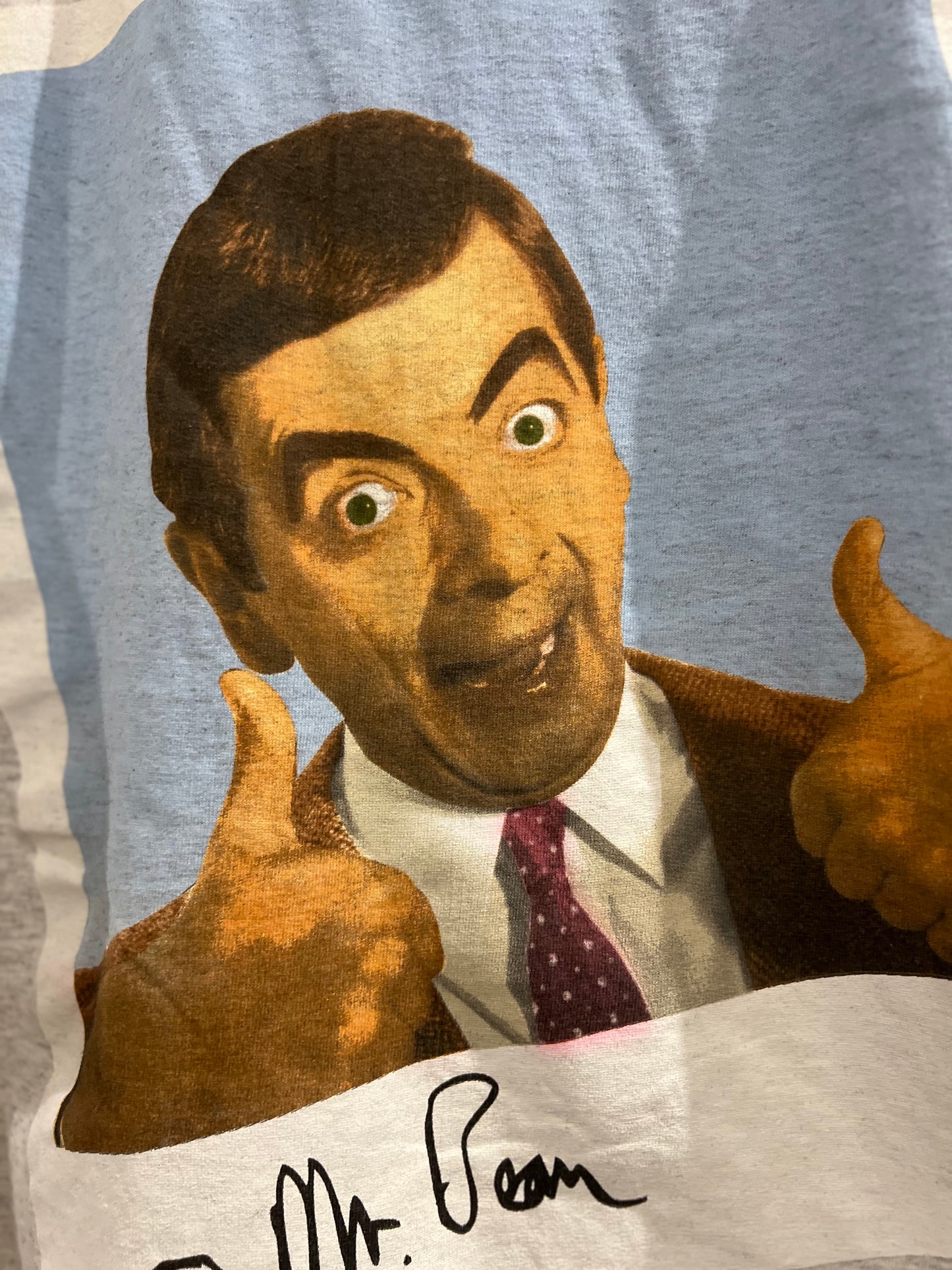 Deadstock 1995 Mr.Bean "Guess Who?" Vintage T-Shirt (L)