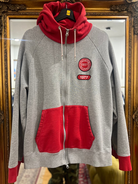 1990s NIKE Zip Up Hoodie (RARE) (XL)