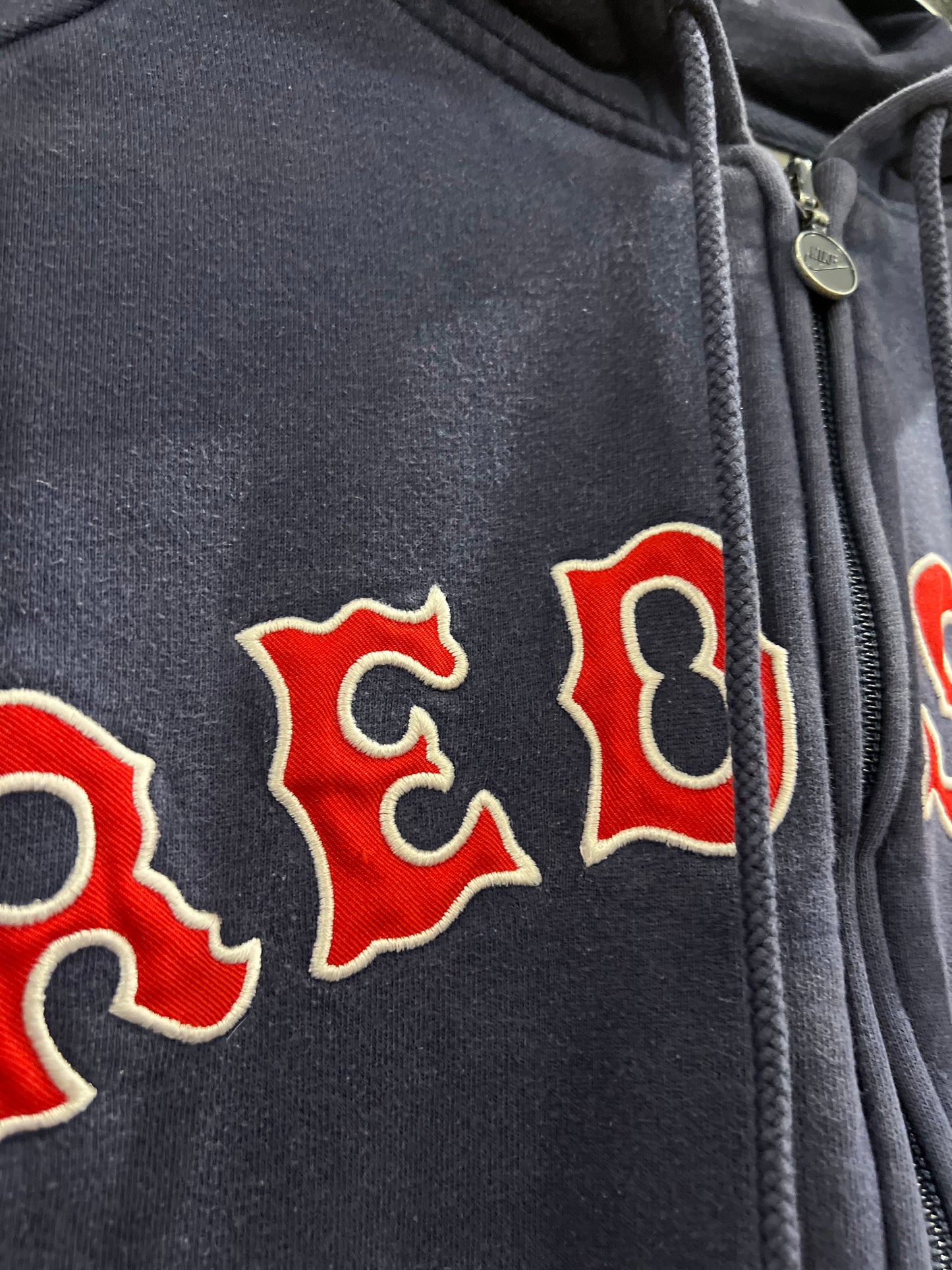 90s NIKE Boston Red Sox Zip Up Hoodie (L)