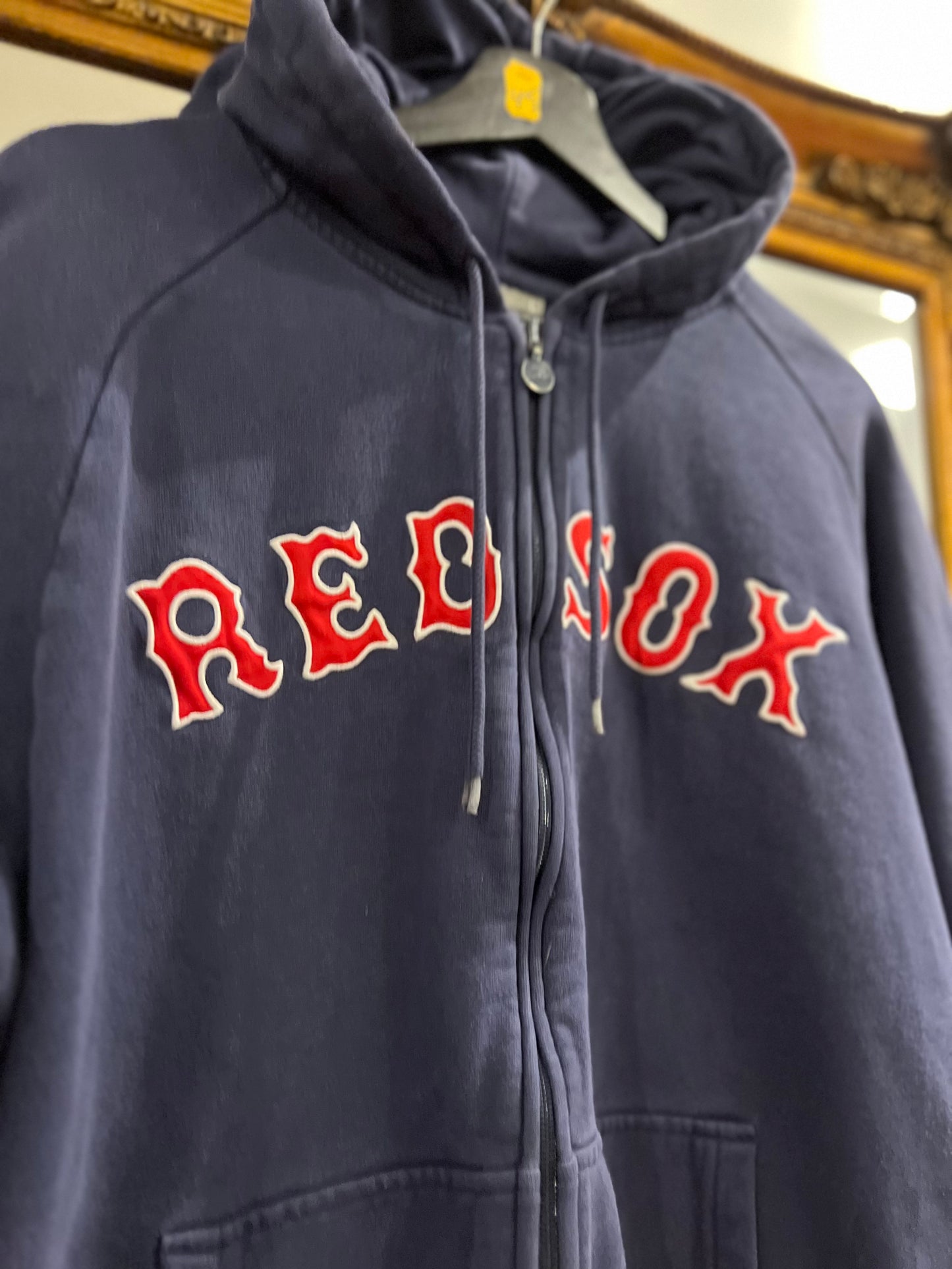 90s NIKE Boston Red Sox Zip Up Hoodie (L)