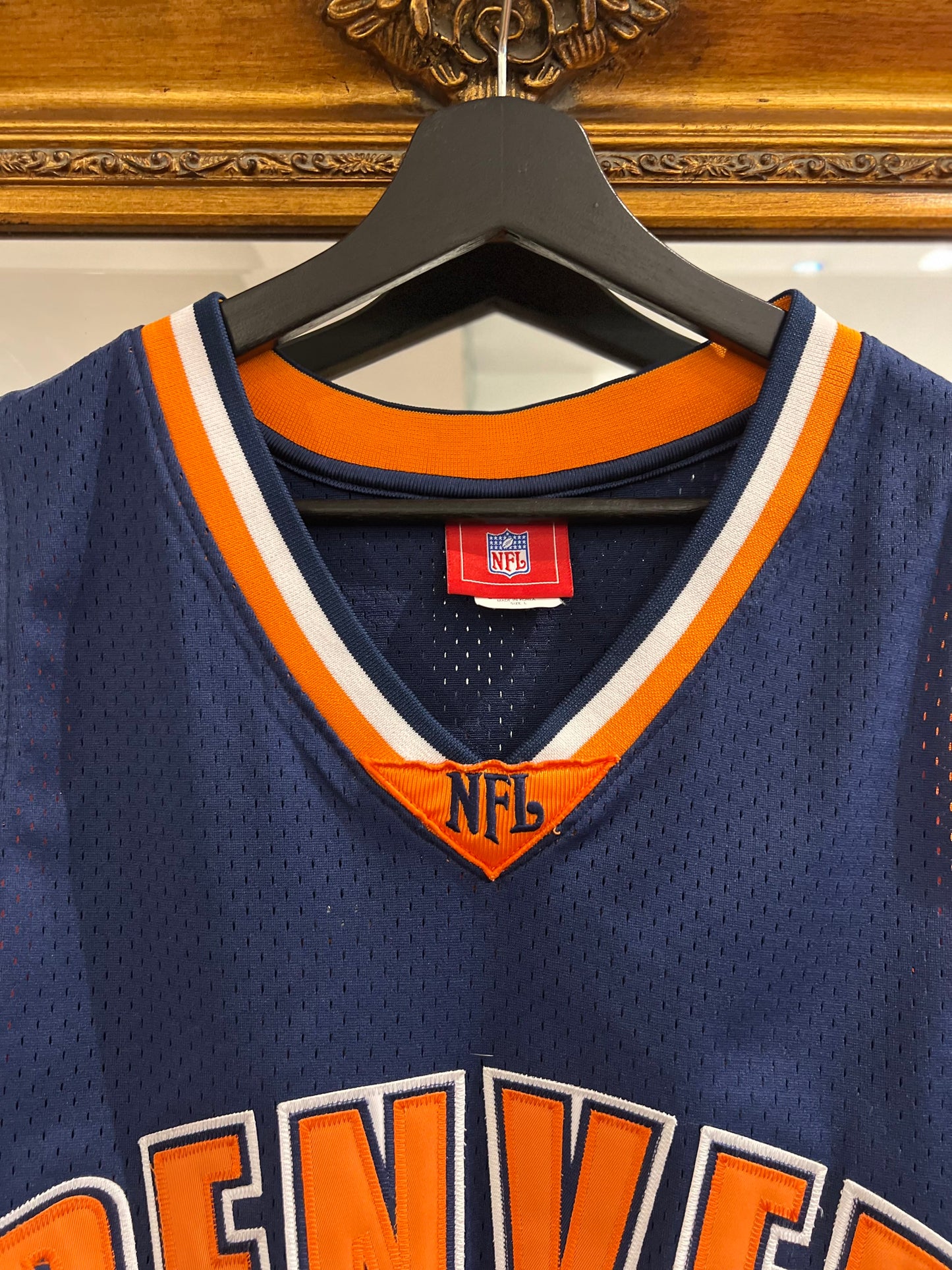 Vintage Denver Broncos Basketball Jersey (L)