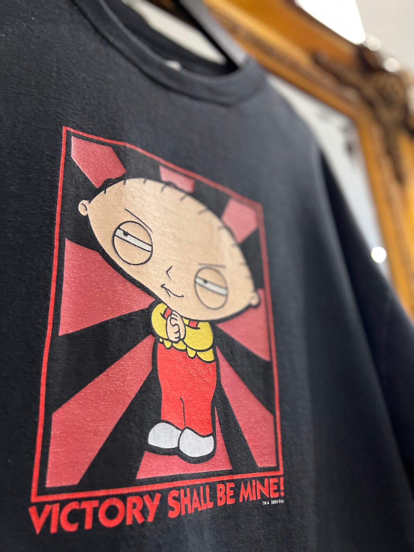 Vintage 2004 Family Guy Stewie Cartoon T-Shirt (XL)