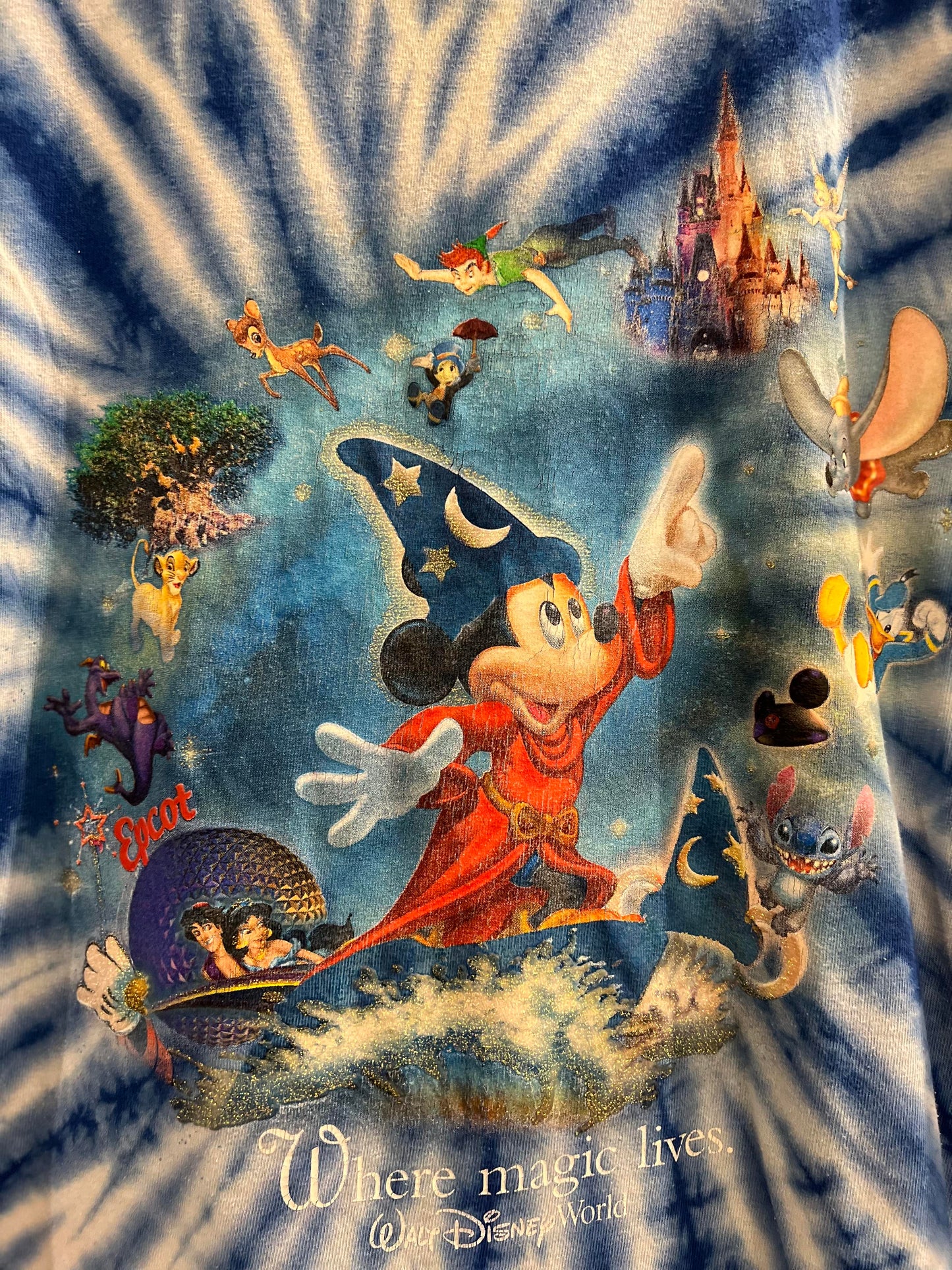 Vintage 90's Disney World T-Shirt (XL)