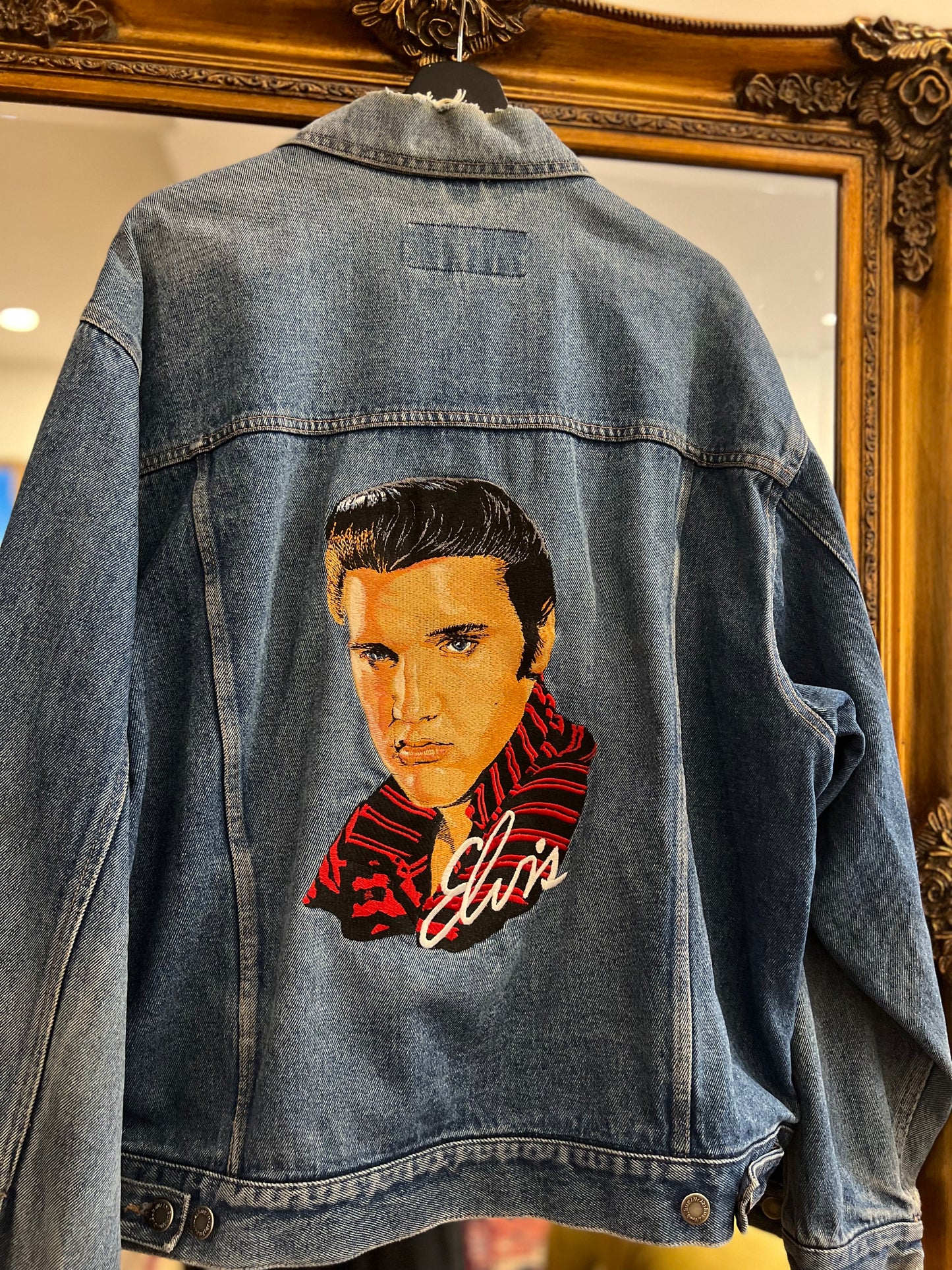 Vintage Wrangler Elvis Presley Graceland Denim Jackey RARE (XL)