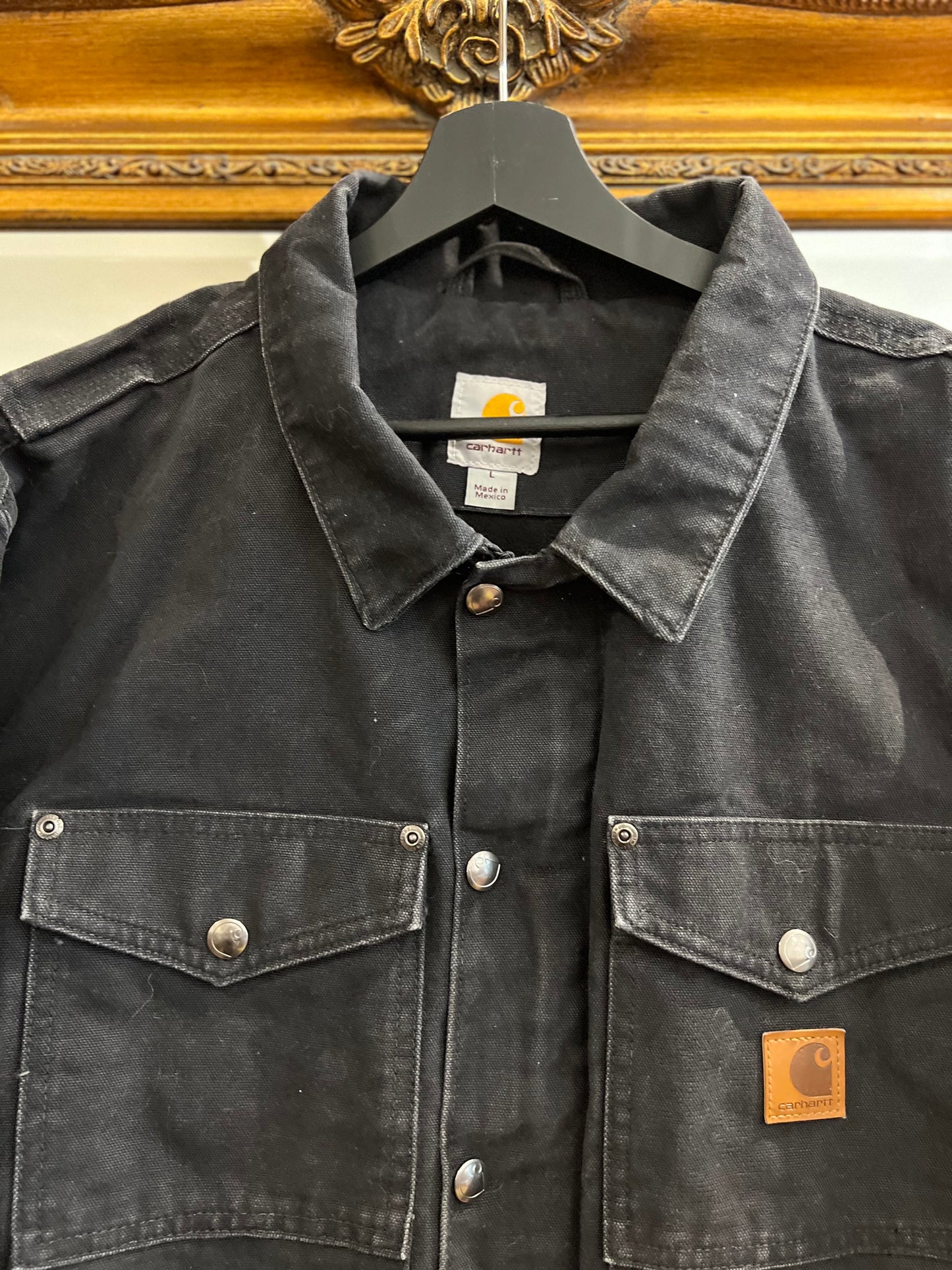 Vintage Carhartt Workwear Cropped Jacket (L)