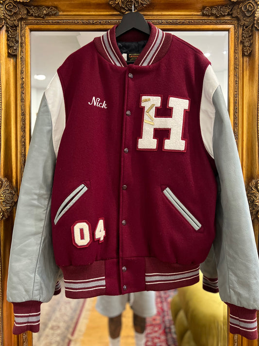 Vintage Y2K Varsity Jacket (L)