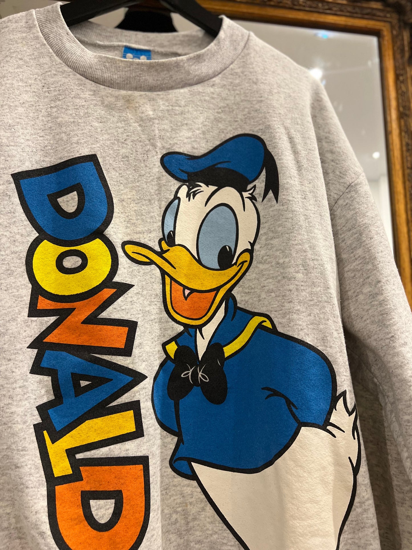 Vintage Donald Duck Crewneck Made in USA (XL)