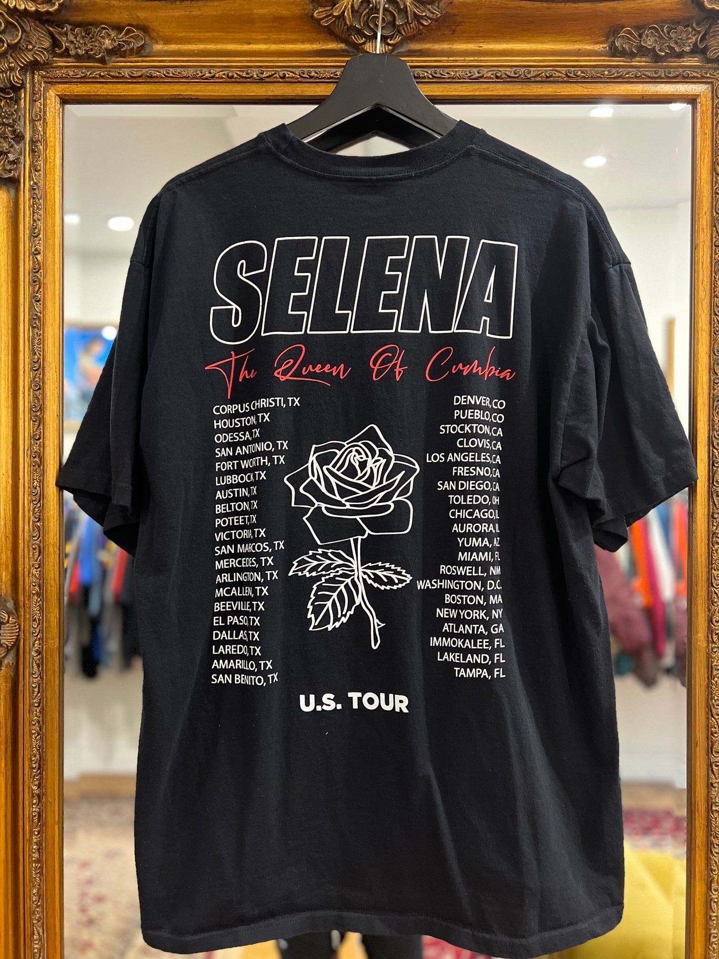 Vintage Selena Tour T-Shirt (XL)