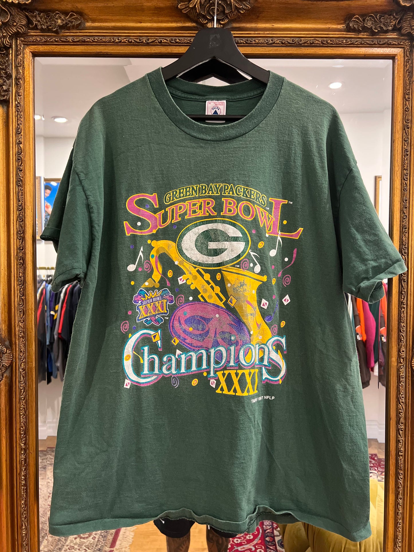 Vintage 97' Green Bay Packers T-Shirt (XL)