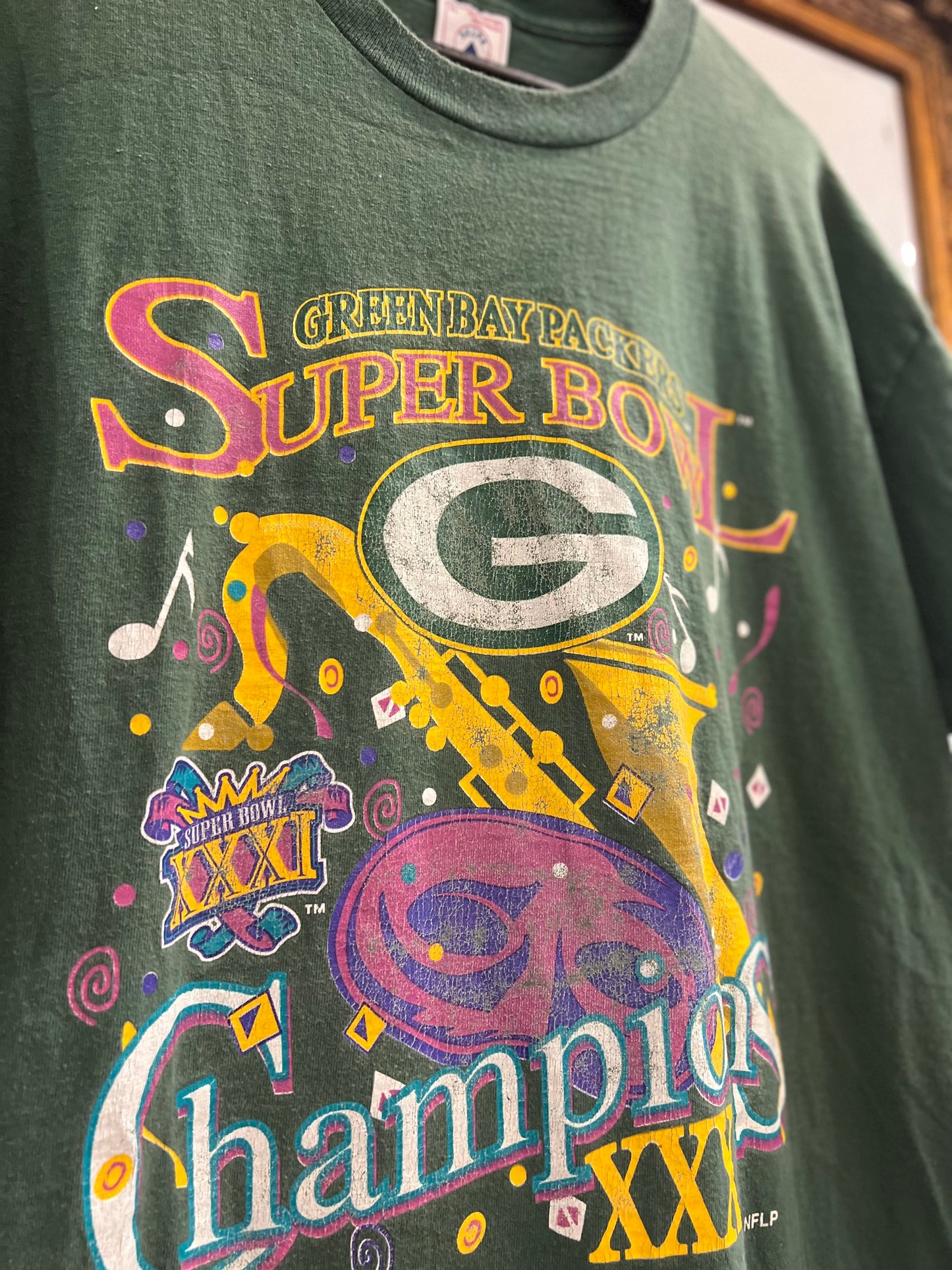 Vintage 97' Green Bay Packers T-Shirt (XL)