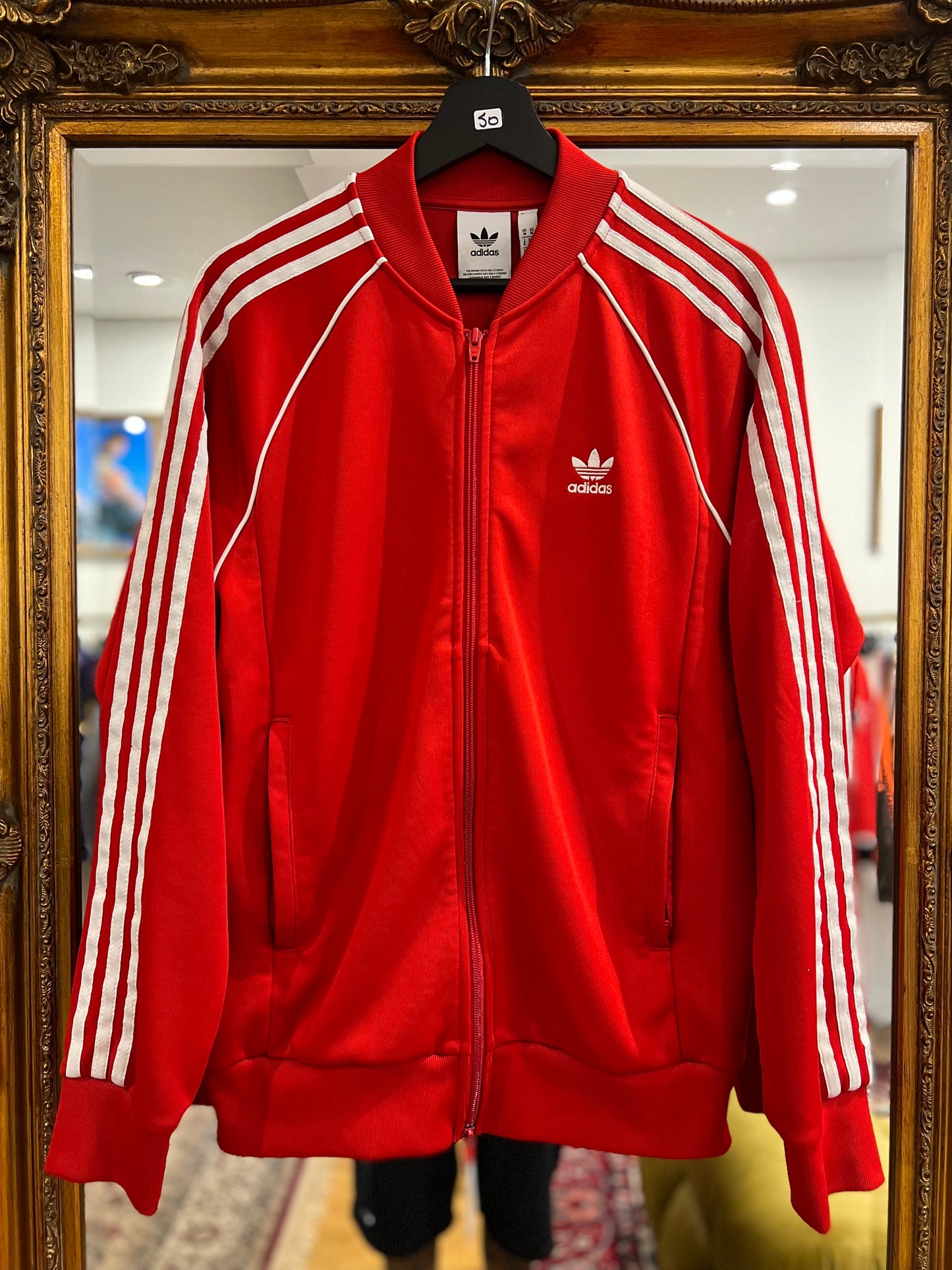 Vintage 80's Adidas Track Jacket (M)